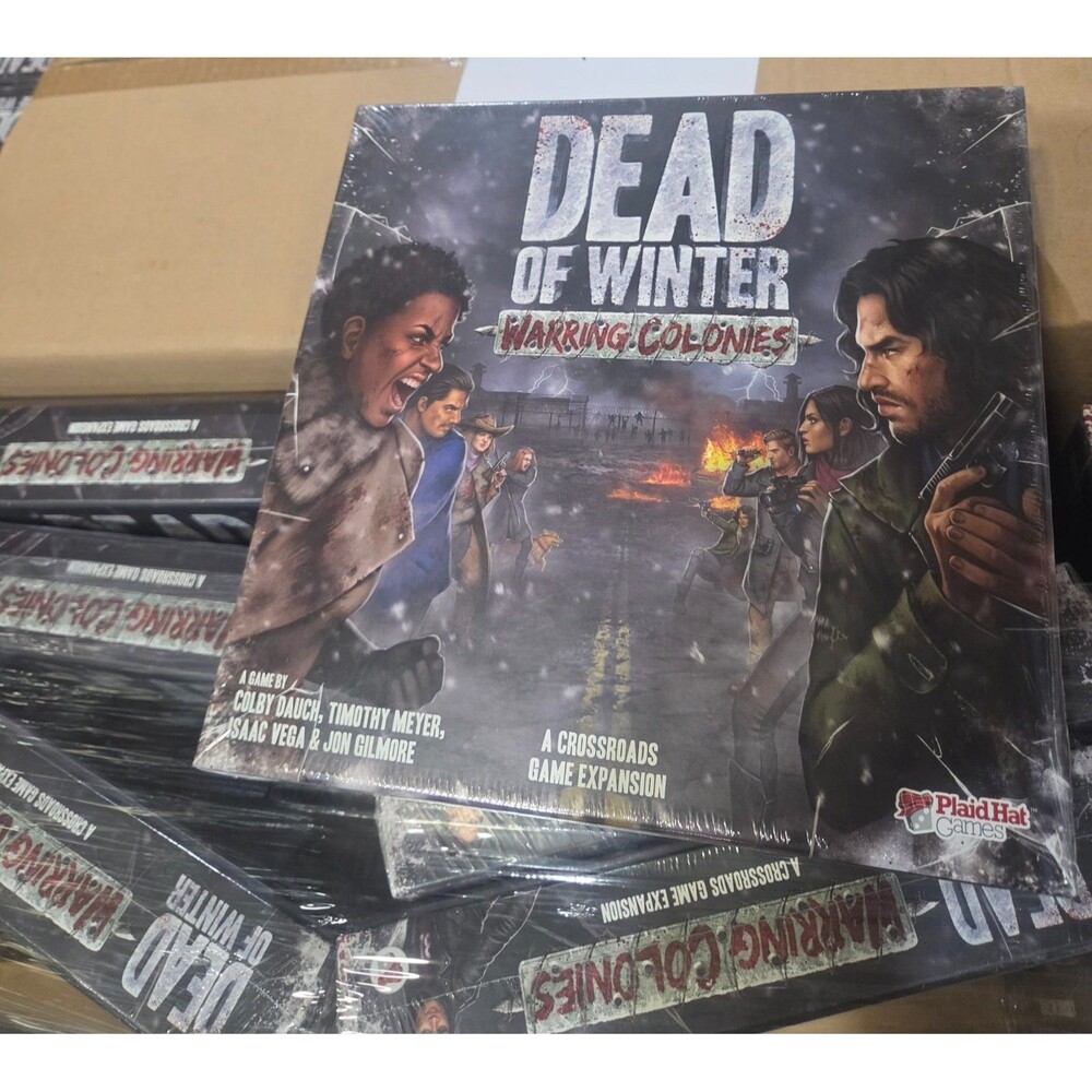 Dead of Winter: Warring Colonies Expansion - New Sealed - Plaid Hat Games